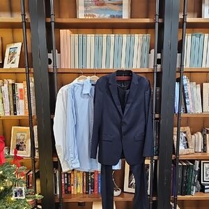 Theory Dark Blue Suit